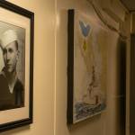 A portrait of Douglas A. Munro is seen in the hall leading to the captains cabin on the U.S. Coast Guard Cutter Munro on Tuesday, March 25, 2025. Beside his portrait is a chart of Munros homeport in San Francisco Bay. In the upper left-hand corner of that chart is the Congressional Medal of Honor, which Munro was awarded after he was killed in action in September 1942. (Jasz Garrett / Juneau Empire)