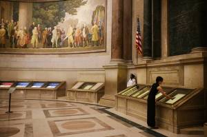 The head of the National Archives, which has been described as the custodian of Americas collective memory, was fired by President Trump in February. (Jared Soares / For The New York Times)