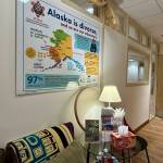 A poster in the Native and Rural Student Center at the University of Alaska Southeast reads Alaska is diverse, and so are our educators. (Jasz Garrett / Juneau Empire)