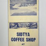 Matchbook from Sidtya Coffee Shop. (U.S. Forest Service photo)