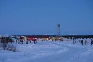 Noatak, just after midnight. (Ash Adams / The New York Times)