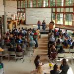 The annual Alaska Native graduation ceremony was held at the University of Alaska Southeast Egan Library on Sunday, May 4, 2025. (Jasz Garrett / Juneau Empire)