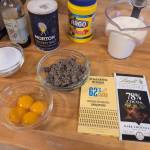 Ingredients for rich chocolate cream pie. (Photo by Patty Schied)