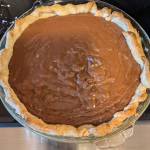 Rich chocolate cream pie. (Photo by Patty Schied)