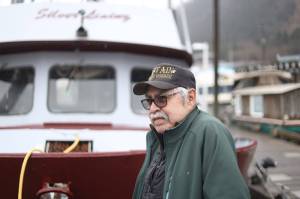 Butch Laiti is president of the Douglas Indian Association, a tribal government in Juneau. The association has purchased a fishing boat and wants to buy a commercial fishing permit for its members to share, but a state law bars it from doing so. (Nathaniel Herz/Northern Journal)
