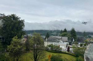 Homes in downtown and west Juneau on Friday, May 13, 2025. (Mark Sabbatini / Juneau Empire)