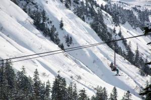 The Black Bear chairlift at Eaglecrest Ski Area will not reopen because repairs are no longer practical, officials said Thursday. (City and Borough of Juneau photo)