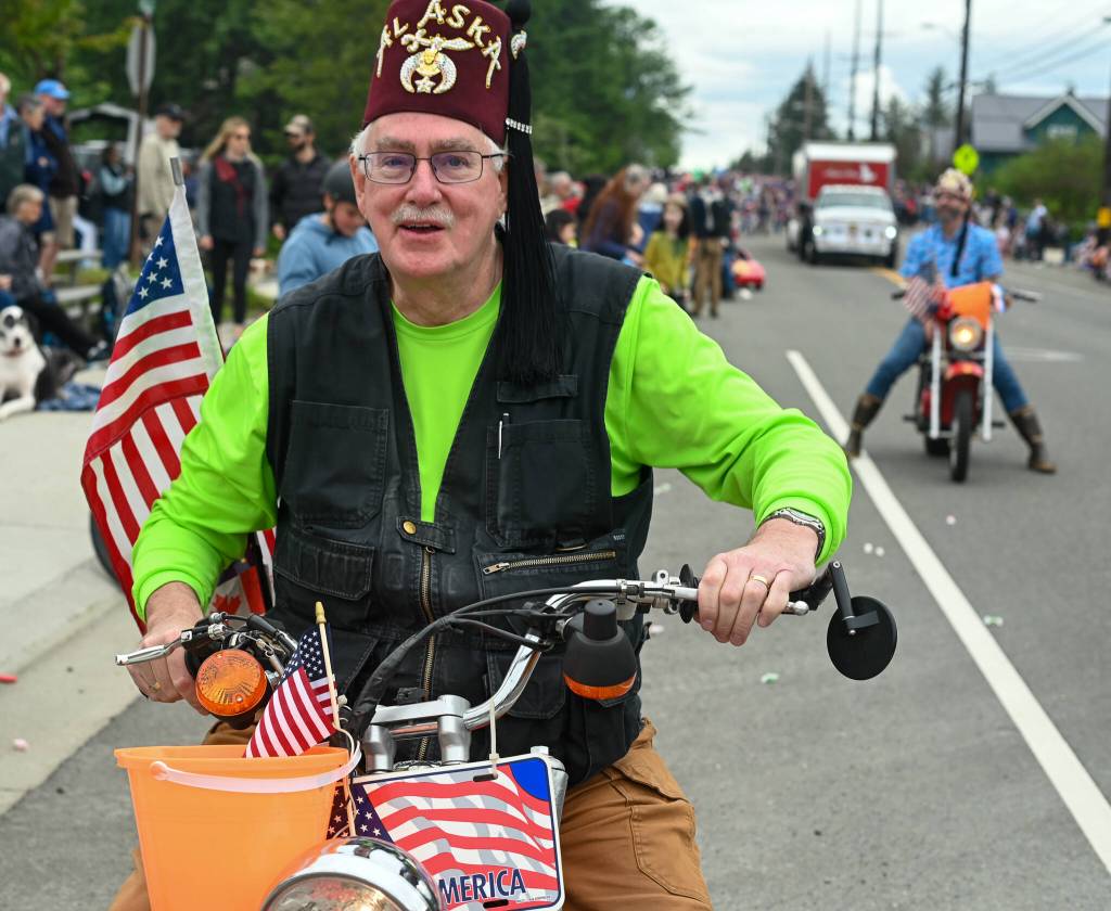 The Juneau-Douglas Shrine Club participates in the Douglas parade on Friday, July 4, 2025. (Jasz Garrett / Juneau Empire)