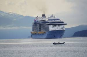 Photo by Jeff Lund
Cruise ships are needed and welcome, but why cant we find money to accommodate the local way of life rather than catering to the tourism industry?