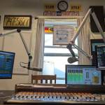 KCAW in Sitka is one of more than two dozen public radio stations broadcasting across Alaska. (Photo by Nathaniel Herz/Northern Journal)