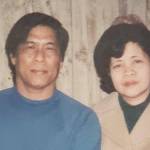 The authors father, Tatay, and mother are seen in this undated image. (Image courtesy Gina Del Rosario)