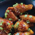 These chicken wings are sweet, mildly spicy, and fragrant with fresh ginger and garlic. (Photo by Tressa Dale/Peninsula Clarion)
