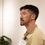 District 1 Assembly member Greg Smith speaks during a candidate forum on Sept. 4, 2025. (Chloe Anderson for the Juneau Empire)