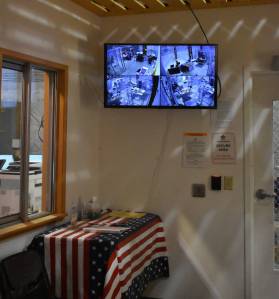 The ballot processing center in Thane receives all ballots on Election Day (Mari Kanagy / Juneau Empire)