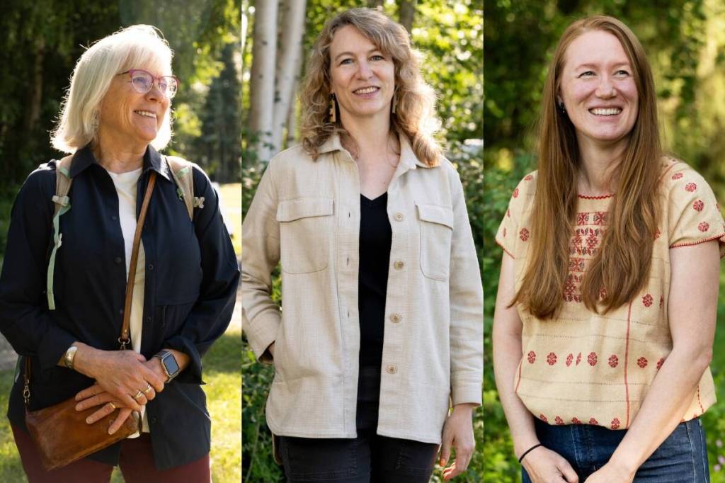 Debbie Clarke Moderow, Mary Beth Leigh and Rebecca Hewitt. (Chona Kasinger/The New York Times)