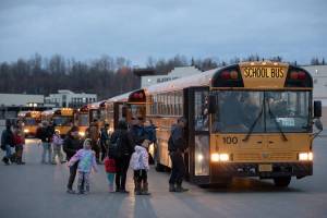 An Alaska Air National Guard C-17 Globemaster III, assigned to the 176th Wing, arrives at Joint Base Elmendorf-Richardson, Alaska, with approximately 300 evacuated residents from western Alaska, Oct. 15, 2025. (Alaska National Guard photo by Alejandro Peña)