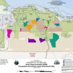 Tracts receiving bids in the 2025 North Slope areawide oil and gas lease sale held by the Alaska Division of Oil and Gas are shown on a map. Preliminary sale results were released on Nov. 19, 2025. (Map provided by the Alaska Division of Oil and Gas)