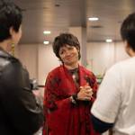 Tlingit artist Ursula Hudson speaks to attendees during the opening night of Gestures of Our Rebel Bodies, which features work from seven Indigenous artists, on Jan. 24, 2026. The exhibition will be on display at Aan Hít in downtown Juneau through May. (Chloe Anderson/Juneau Empire)