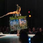 Alisha Falberg models her design Seelie during the 24th annual Wearable Art Extravaganza hosted by the Juneau Arts & Humanities Council over the weekend of Feb. 14-15. Photo by Ron Gile