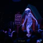 Taylor Jorgensen wears Last Known Location designed by artist Carly Lemieux during the 24th annual Wearable Art Extravaganza hosted by the Juneau Arts & Humanities Council over the weekend of Feb. 14-15. Photo by Lori Styczinski.