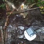 Clearing of 35 mile ORV trail area. (Photo courtesy of Trail Mix, Inc.)