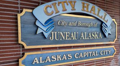 City and Borough of Juneau City Hall is photographed on July 12, 2025, in Juneau, Alaska. (Photo by Erin Thompson/Juneau Empire file)