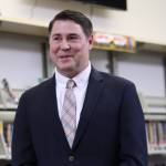 Shawn Arnold at the public forum on March 4. Photo by Atticus Hempel/Juneau Empire.