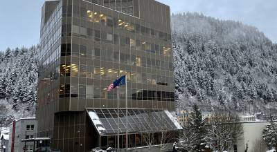 Juneau Superior Court at Dimond Courthouse. A 40-year-old Yakutat man has been convicted of multiple sexual felonies with a sentencing with Superior Court Judge Amy Mead set for July 31. (Michael S. Lockett/Juneau Empire file)