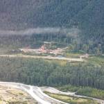 The New Polaris mining project sits beside the Tulsequah River in northwest British Columbia, about seven miles from the Alaska border. A Canadian company wants to resurrect a former gold mine at the site, which is near both existing and emerging salmon habitat. (Max Graham/Grist)