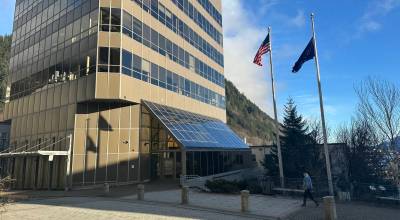 The Juneau Courthouse on March 3, 2025. (Mark Sabbatini / Juneau Empire File)