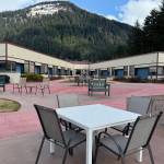 The Alaska Department of Family and Community Services (DFCS) is set to celebrate the revitalized Chilkat Plaza at Juneau Pioneers Homes with a grand reopening and ribbon cutting event next week. (DFCS Public Information Team)