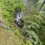 Capital City Fire Rescue was called out after a vehicle went off the road in North Douglas. (Courtesy of Capital City Fire Rescue)