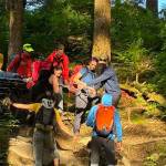 Capital City Fire Rescue was deployed to Mount Roberts Trail on June 12 to assist with the rescue of an 18-year-old hiker who suffered a significant lower leg injury while hiking. (Capital City Fire Rescue)