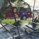Capital City Fire Rescue was dispatched to a structure fire across from Sherwood Lane and Pavitts last week. (Capital City Fire Rescue)