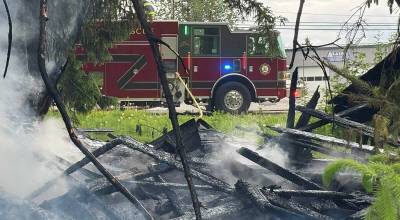 Capital City Fire Rescue was dispatched to a structure fire across from Sherwood Lane and Pavitts last week. (Capital City Fire Rescue)