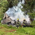 Capital City Fire Rescue was dispatched to a structure fire across from Sherwood Lane and Pavitts last week. (Capital City Fire Rescue)