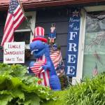 531 5th Street was named the Judges Choice. Over 225 U.S. flags and Alaska Sate flags were flown in Douglas on Flag Day, in additional to numerous decorations celebrating the country. (Douglas Fourth of July Committee)