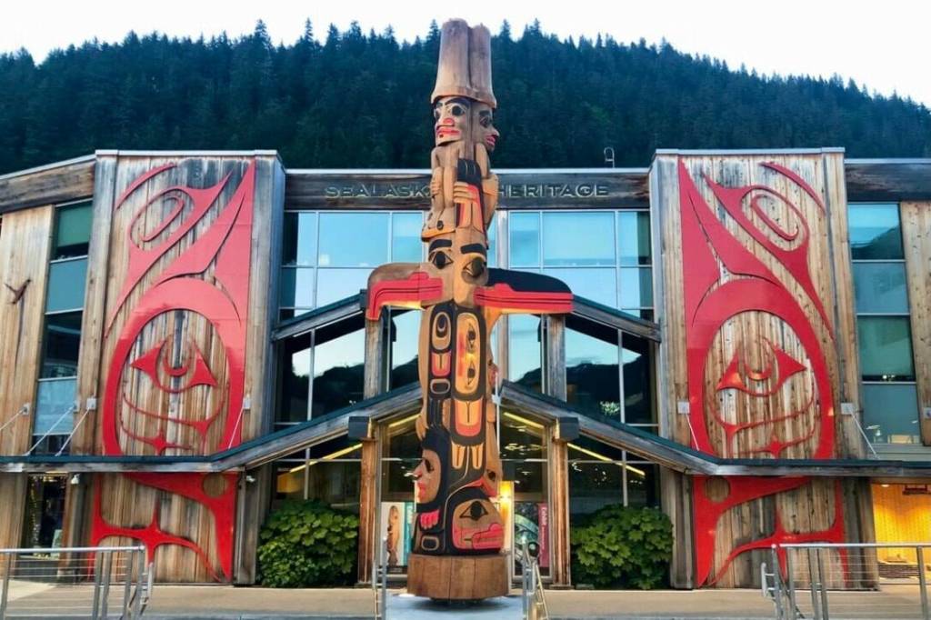The Sealaska Heritage Institute (SHI) has published a new book about three totem poles that the Forest Service employed Tlingit and Haida men to create between 1938 and 1942. (Brendan Sainsbury)