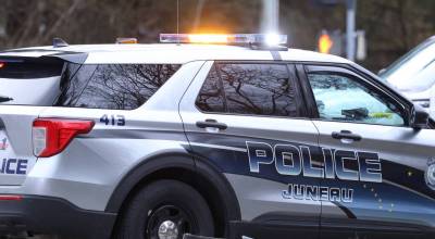 A Juneau Police Department vehicle. (Ben Hohenstatt/Juneau Empire file photo)