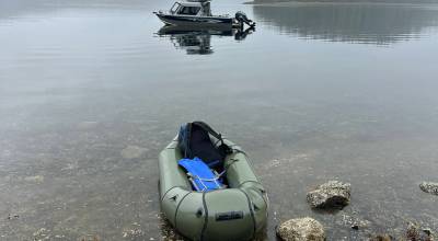 A dock would be nice, but better memories are made when logistics are challenging. (Photo by Jeff Lund)