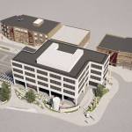 Sealaska Heritage Institute released schematics of its proposed arts building envisioned for the site of Juneaus old city hall. (Sealaska Heritage Institute)